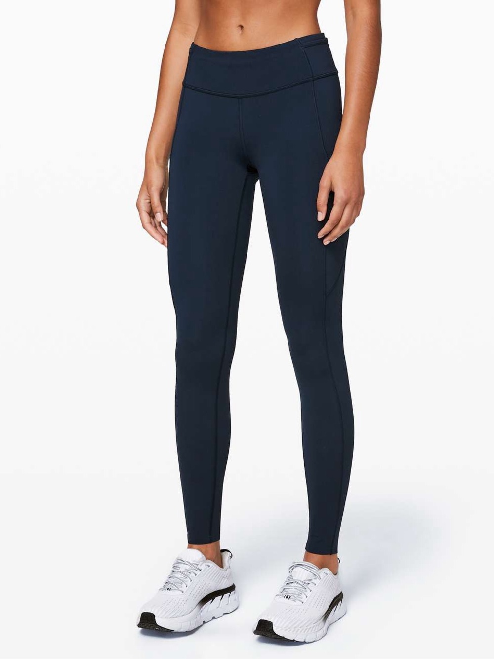 Lululemon 🍋 | 6 | Fast and Free Mid-Rise Tight 23” In Navy Blue